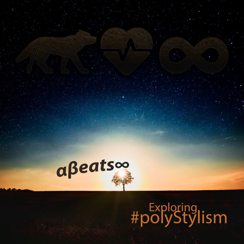 Alpha Beats Infinity music album cover art.